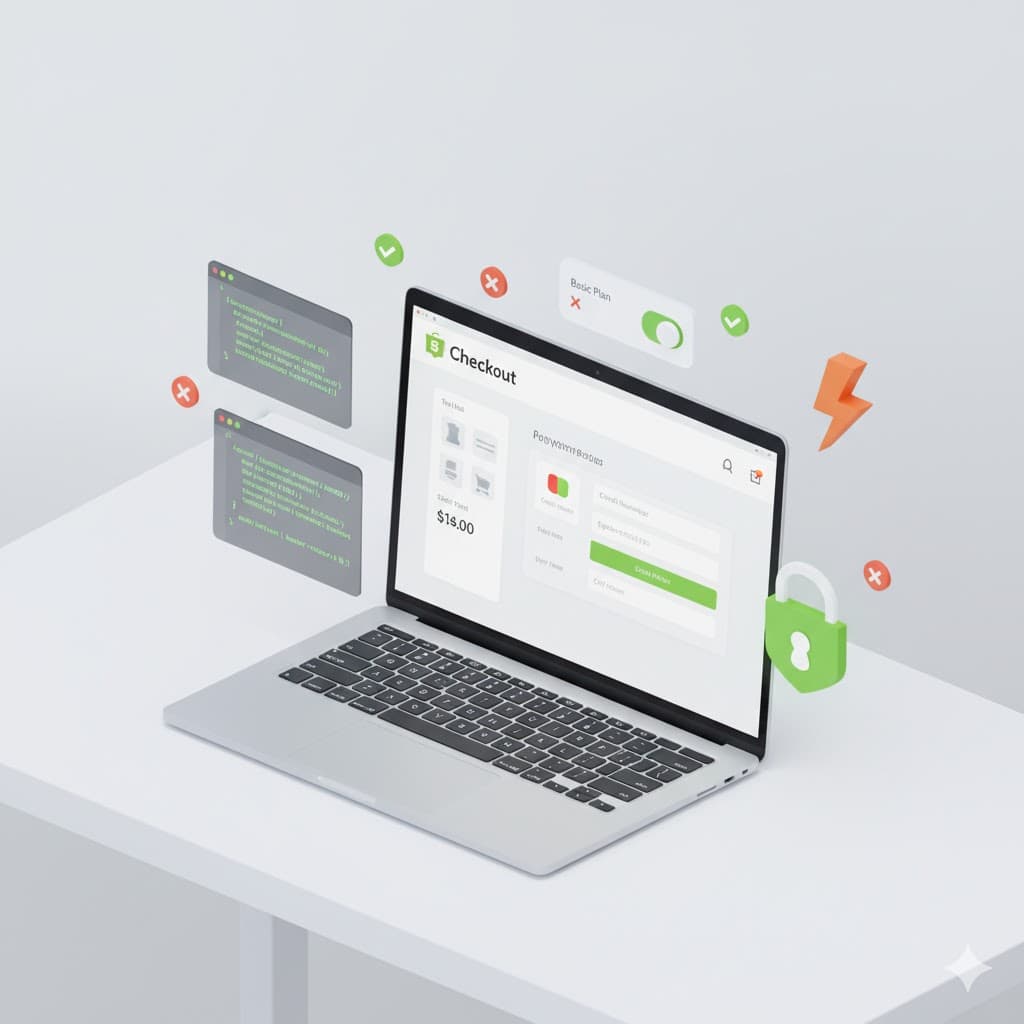 Shopify Checkout anpassen: Grenzen und Lösungen