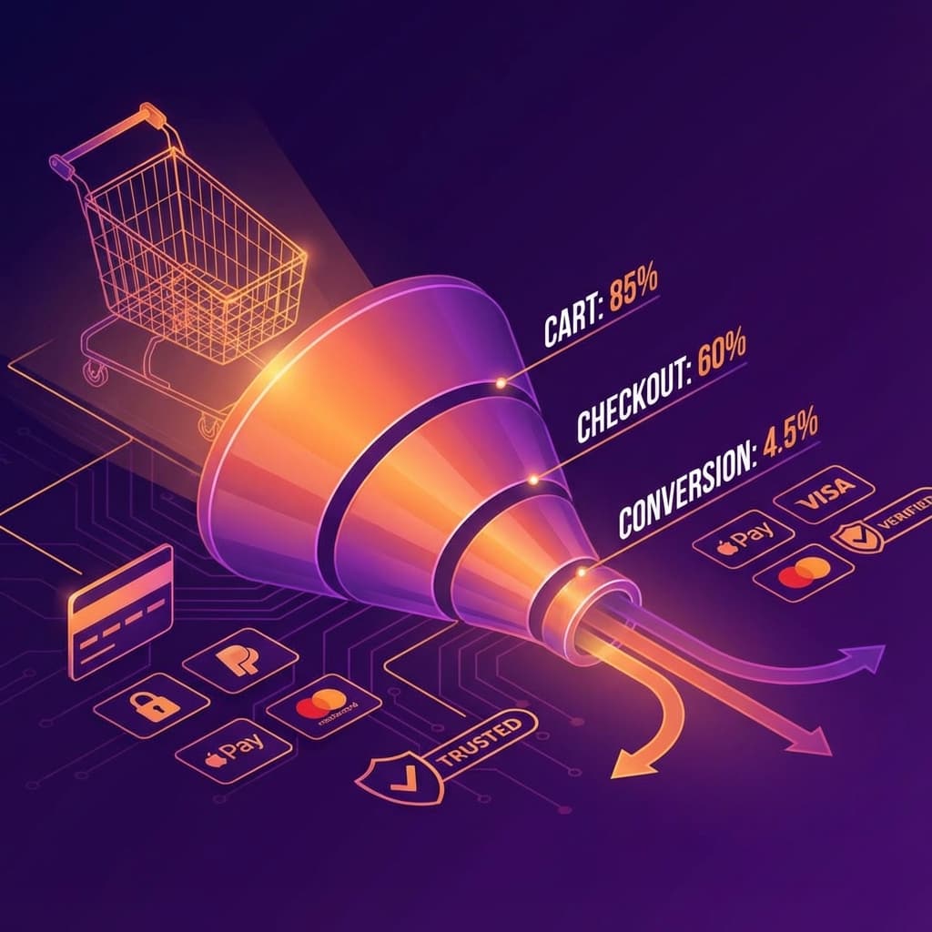 Conversion Rate Optimierung im Checkout: So brechen weniger Kunden ab